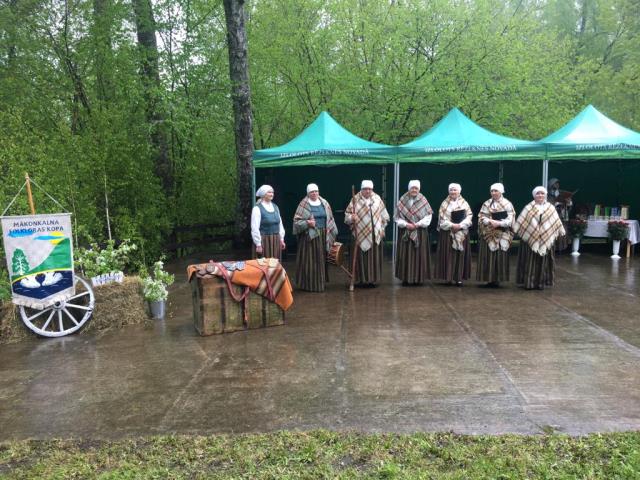 Mākoņkalna folkloras kopas 40.gadu jubilejas koncerts